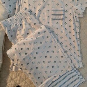 LAKE Pajama Crop Set, EUC, Size Small